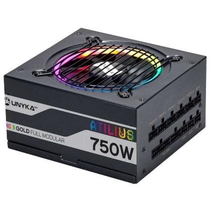 Unykach Fonte De Alimentação Modular Atilius Rgb One Size Black