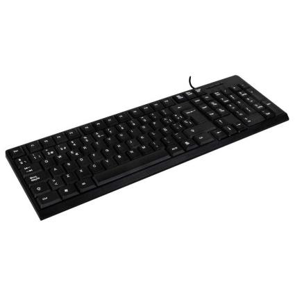 Unykach Mouse E Teclado 50535 Spanish QWERTY Black