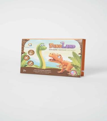 Ambar Science - Magnetic Puzzle: Dinolandiak