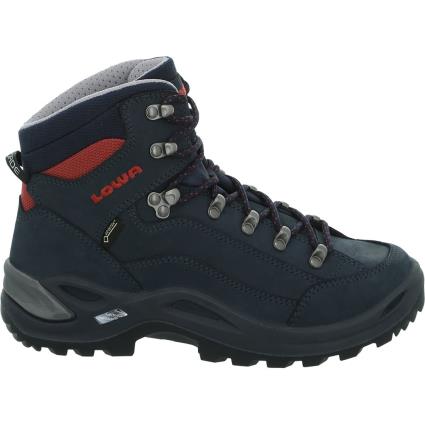 Lowa Botas Caminhada Renegade Goretex Mid EU 40 Navy / Terracotta