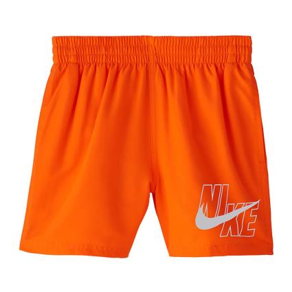 Nike Swim Boxer De Natação Logo Solid Lap 4 8-9 Years Total Orange