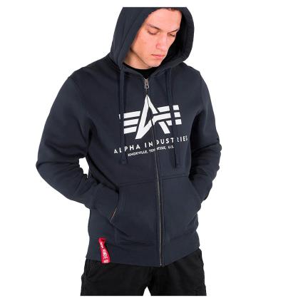 Alpha Industries Basic Zip S Rep.Blue