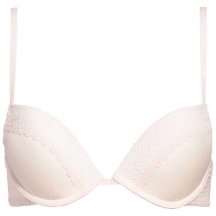 Calvin Klein Underwear Sutiã Plunge Push-up Flirty 75 Nymph´S Thigh
