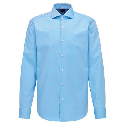Boss Camisa P-joe Spread 38 Light / Pastel Blue