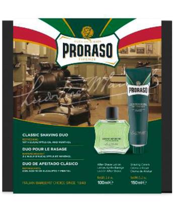 Estuche Afeitado Clsico Proraso Refrescante Crema Locin