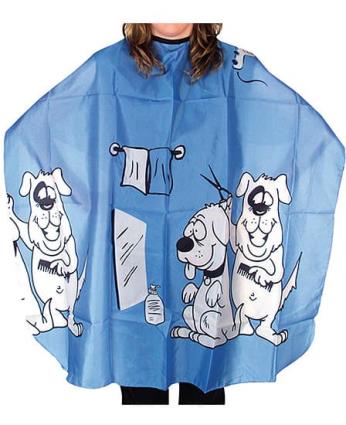 Capa Peinador 96 x 120 Cm Infantil Azul Claro