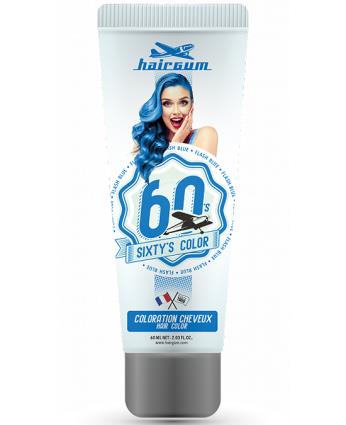 Coloracion Directa Tinte Hairgum Sixtys Flash Blue Azul