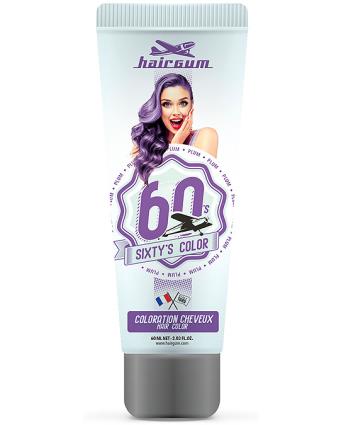 Coloracion Directa Tinte Hairgum Sixtys Plum Morado