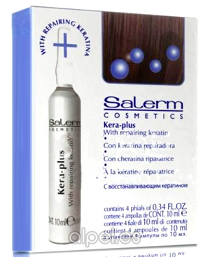Salerm KeraPlus Keratina Ampollas 4 x 13 ml