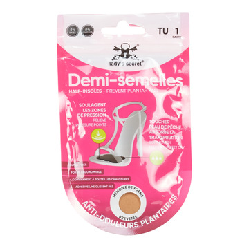 Ladys Secret  Acessórios para calçado COUSSINET ANTIDERAPANTE NO SCRATCH  Castanho Disponível em tamanho para senhora. Único.Mulher > Calçasdos > Acessórios