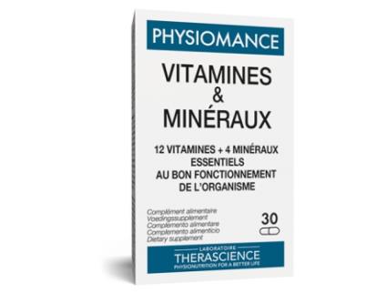 Vitaminas e Minerais  30 Cápsulas