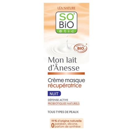 Máscara de noite Mon Lait D'Anesse So Bio 50ml