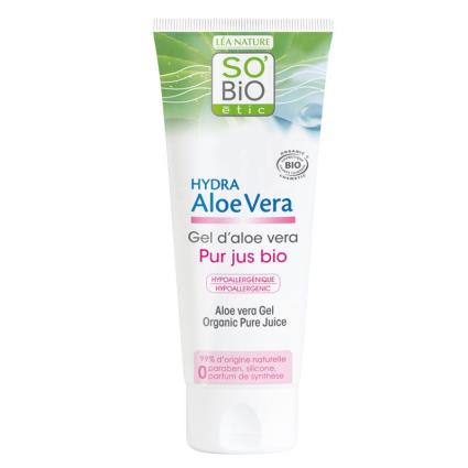 Pure Aloe Vera Gel Pele Sensível Hydra Aloe Vera So Bio 125ml