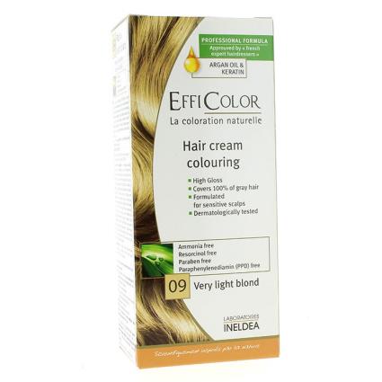 Efficolor corante sem loira PPD Extra claro no.09