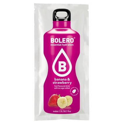 Beber  morango e sabor banana com Stevia 1 envelope