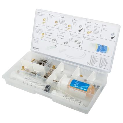 M-wave Brake Doc Box Bleeding Kit One Size White