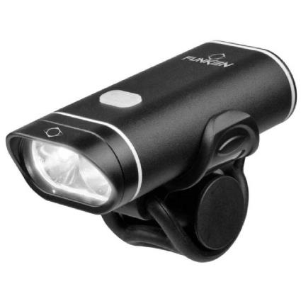 Funken Luz Dianteira 2x Cree 1800 Mah Li-poly 500 Lumens Black