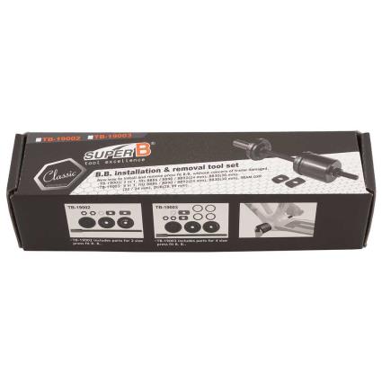 Super B Tb-1900b Bottom Bracket Installation Tool Set One Size Black
