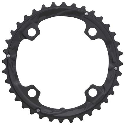 Shimano Anel De Corrente Deore Xt T781 36t Black