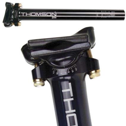 Thomson Espigão Selim Elite 410 Mm 410 mm Black