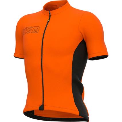 Ale Camisola Manga Curta Color Block M Orange