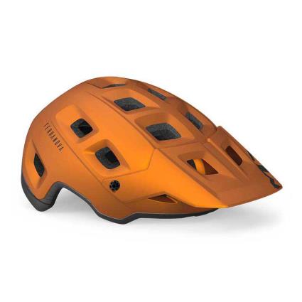 Met Capacete Mtb Terranova Mips L Orange / Titanium Metal Brilliant