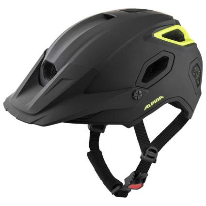 Alpina Capacete Mtb Comox L Black / Neon Matt