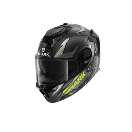 Shark Capacete Integral Spartan Gt Carbon S Carbon / Anthracite / Yellow