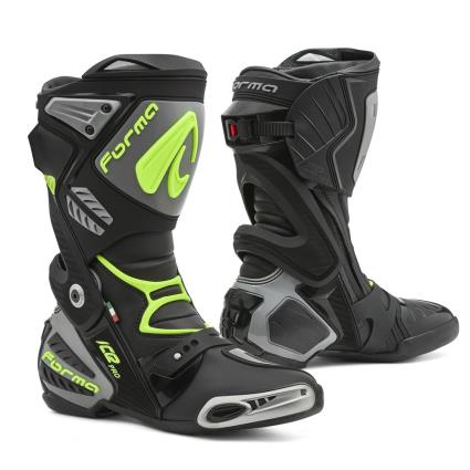 Forma Botas Motocicleta Forma Ice Pro EU 44 noir/gris/jaune fluo