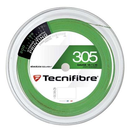 Tecnifibre Squash Reel String 305 200 M 1.10 mm Green