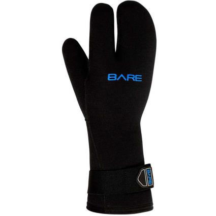 Bare Dedos K Palm 3 7 Milímetros Luvas S Black