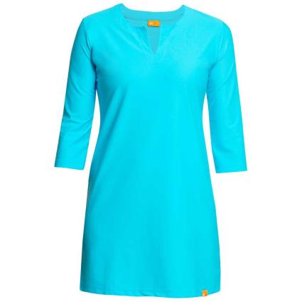 Iq-uv Vestido Curto Uv 300 2XL Turquoise