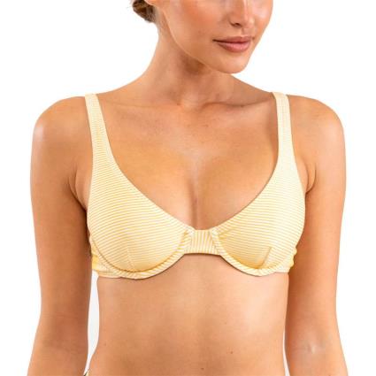 Rhythm Top De Biquíni Noumea Underwire L Daffodil