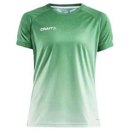 Craft Camiseta Manga Corta Pro Control Fade S Team Green / White