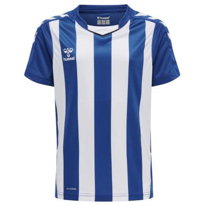 Hummel Camiseta Manga Corta Core Xk Striped 152 cm True Blue / White