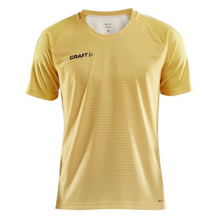 Craft Camiseta Manga Corta Pro Control Stripe 3XL Yellow / Flumino