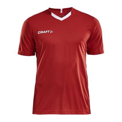 Craft Camiseta Manga Corta Progress Contrast S Bright Red / White