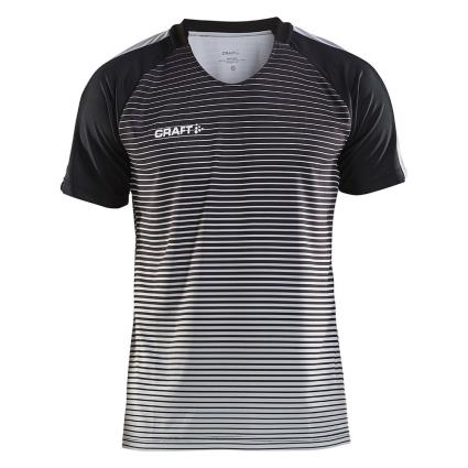 Craft Camiseta Manga Corta Pro Control Stripe 2XL Black / Platinum