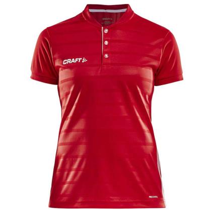 Craft Camiseta Manga Corta Pro Control Button XS Bright Red / White