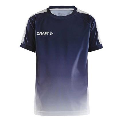 Craft Camiseta Manga Corta Pro Control Fade 134-140 cm Navy / White