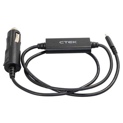 Ctek Cabo Usb-c Para Tomada De Isqueiro Cs-free 12v One Size Black