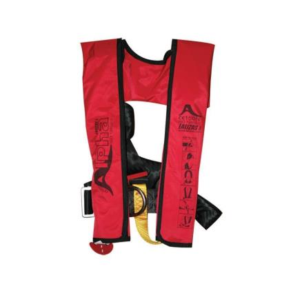 Lalizas Alpha Manual 170n Sem Arnês One Size Red