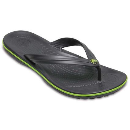 Crocs Sandálias De Dedo Crocband EU 38-39 Graphite / Volt Green