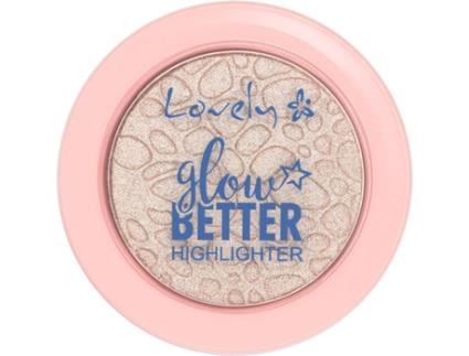 Iluminador LOVELY Glow Better Bege (3.6 g)