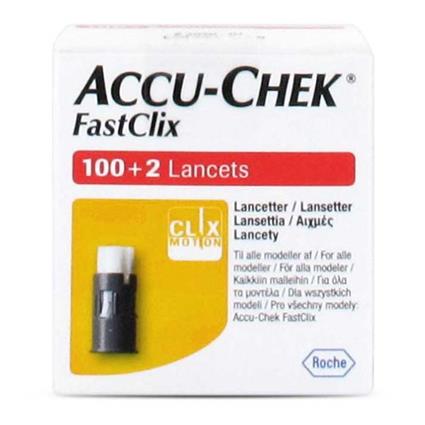 Accu Chek 102 Lacetas Estéreis