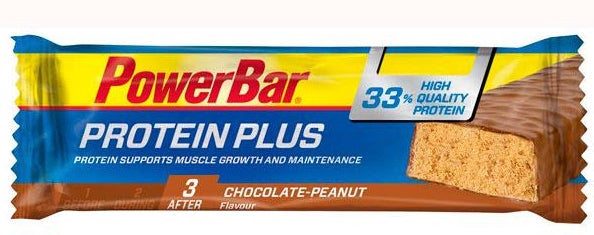 Barras  Protein Plus 33% Sabor de Amendoim e Chocolate 10 Unidades