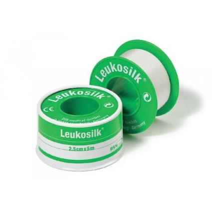 BEIERSDORF LEUKOSILK ADESIVO 2,5CM X 5M