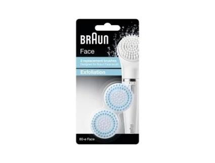 Substituição de escova Facial Care Esfoliação Silkepil  2 un.