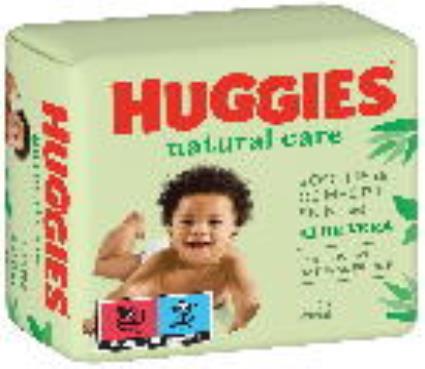 Toalhas de bebê com Aloé Vera  Natural Care 168Uds
