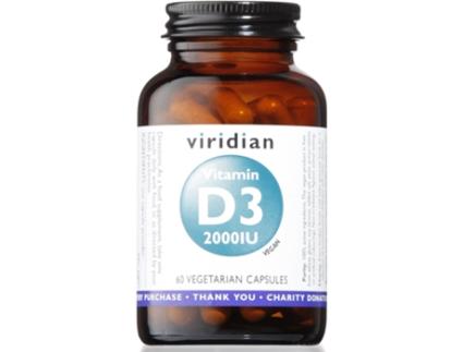 Vitamina D3 Vegan 2000 UI  60 cápsulas